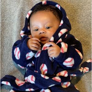 Baseball Bath Robe